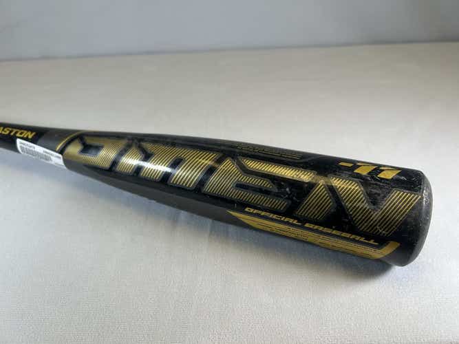 Used Easton Omen 27" -11 Drop Usa 2 5 8 Barrel Bats