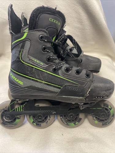 Adjustable Sizes 1,2,3,4 Tour Code 9 Inline Skates Rollerblades