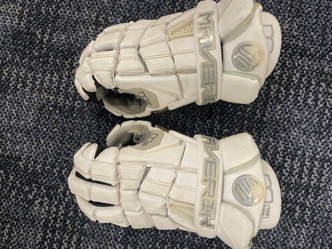 Used Maverik M4 Lacrosse Gloves 13"