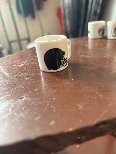 Porcelain mini NFL COFFEE CUPS