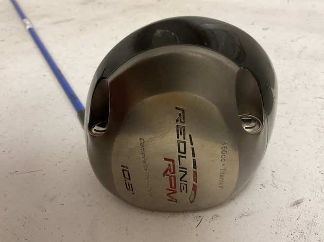 Used Adams Golf Redline Rpm 10.5 Degree Regular Flex Graphite Shaft Driver