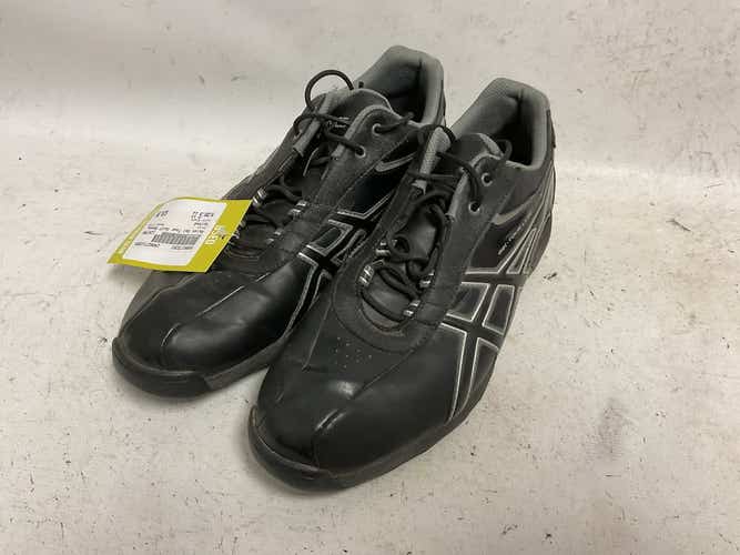 Used Asics P112y Senior 11 Spiked Golf Shoes