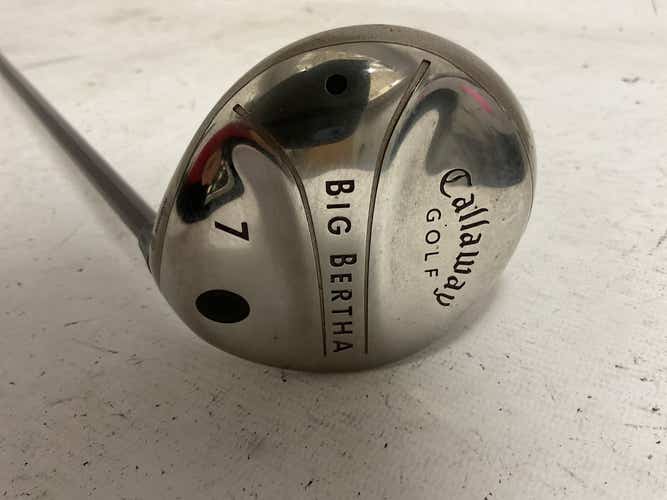 Used Callaway Big Bertha 7 Wood Ladies Flex Graphite Shaft Fairway Woods