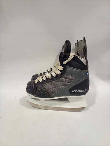 Used Ice Force Youth 13.0 Ice Hockey Skates