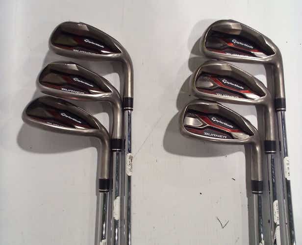 Used Taylormade Aeroburner 6i-sw Regular Flex Steel Shaft Iron Sets