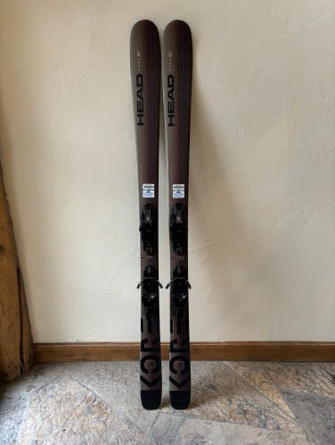 2023 Head Kore 87 Skis With Tyrolia PRD 12 Bindings. 177cm