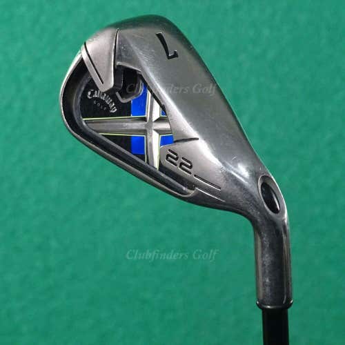 Callaway X-22 Single 7 Iron Factory 65G Graphite Seniors