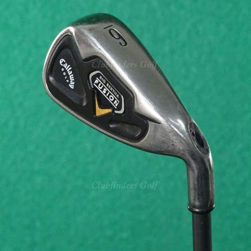 Callaway Big Bertha Fusion Single 6 Iron RCH System 75i Graphite Regular