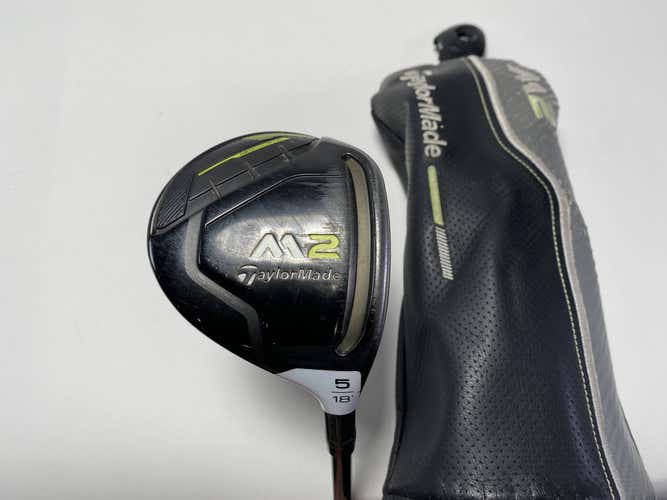 TaylorMade M2 2016 5 Fairway Wood 18* REAX 55g Regular Graphite Mens RH HC