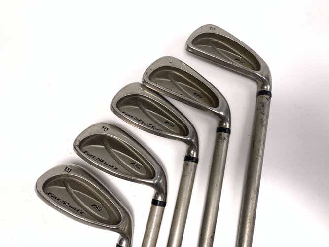 Wilson Fatshaft II Iron Set 6-9+SW Wilson Staff Fatshaft Ladies Graphite RH