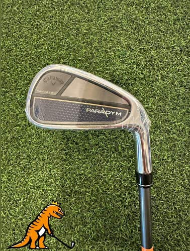 New Callaway Paradym X 7 Iron HZRDUS 65g Graphite Shaft