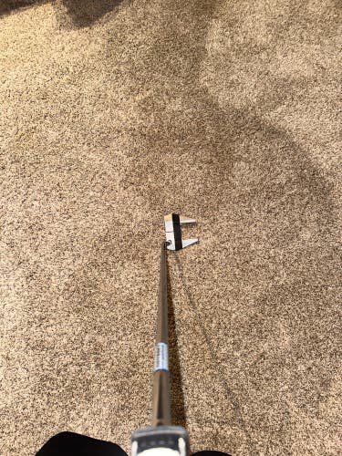 Silver Used  Mallet Right Handed Uniflex 35" Works Putter