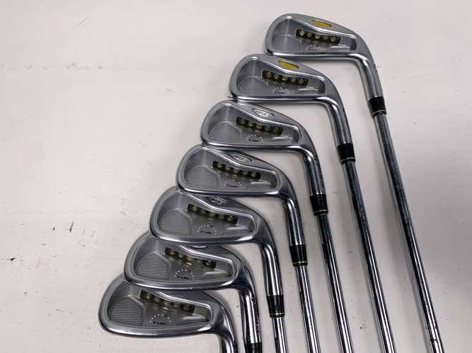 TaylorMade Rac LT 2005 Iron Set 4-PW T-Step Professional 110g Stiff RH Midsize