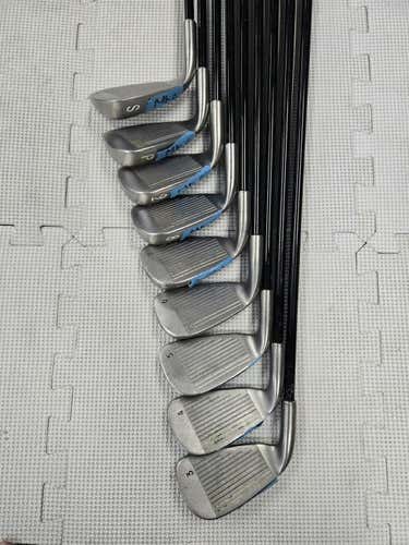 Used Pinemeadow Zr1 Mark 2 3i-sw Regular Flex Graphite Shaft Iron Sets