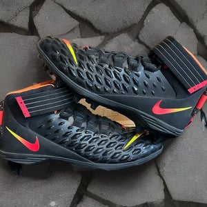 Nike Force Savage Pro 2 Bred Size 12 Black Football Cleats AH4000-001 Mens