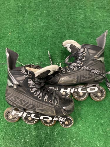 Used Junior Mission Inhaler DS7 Inline Skates Wide Width Size 5