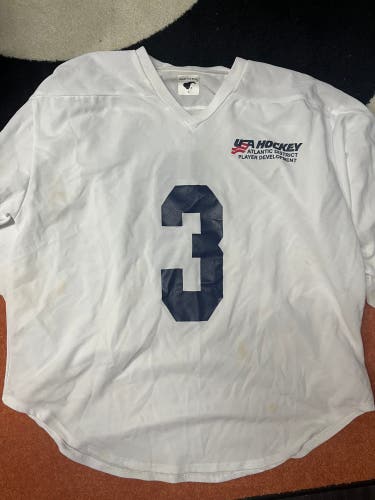 Used Large  USA #3 Jersey