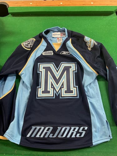 OHL RBK Reebok Official Jersey St Mike's Majors Navy Jersey