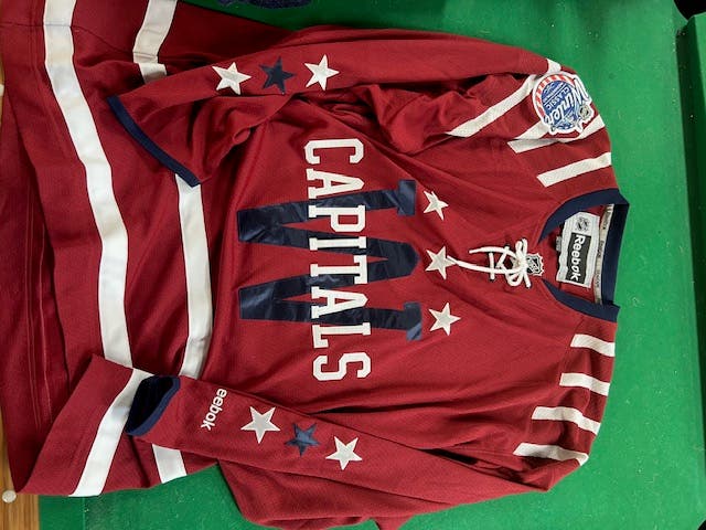 NHL RBK Reebok Official Jersey Washington Capitals Winter Classic