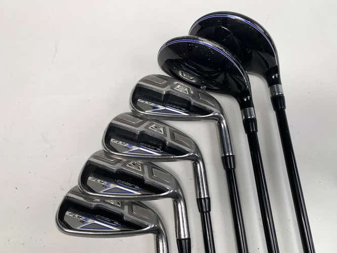 Cobra Fly-Z XL Iron Set 5-PW Matrix Fly-Z XL 65g Regular Graphite Mens RH