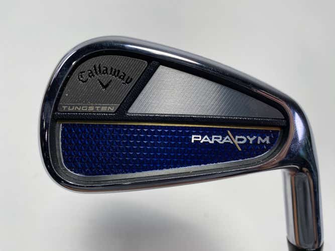 Callaway Paradym Single 7 Iron Project X HZRDUS 5.5 65g Regular Graphite Mens RH