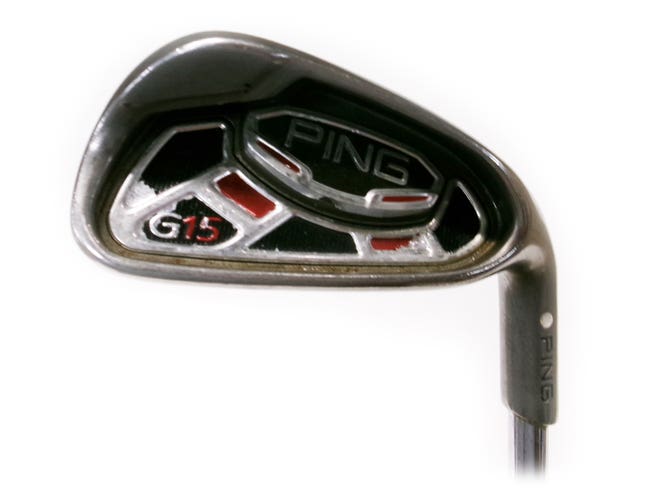 Ping G15 Single 7 Iron White Dot Steel Ping AWT Regular Flex