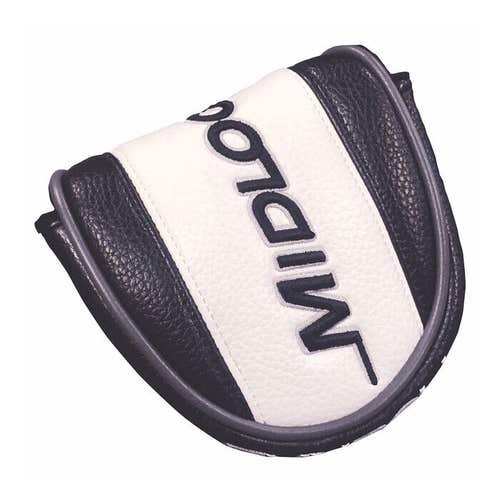 NEW Evnroll MidLock Black/White Magnetic Mallet Putter Headcover