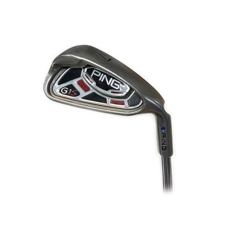 Ping G15 Single 7 Iron Blue Dot Steel Ping AWT Regular Flex