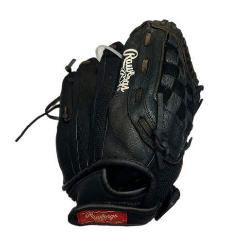 Rawlings Used Black Right Hand Throw Baseball Glove