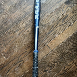 Used 2017 Rawlings BBCOR Certified Alloy 29.5 oz 32.5" Velo Bat
