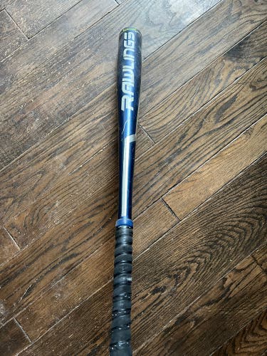 Used 2017 Rawlings BBCOR Certified Alloy 29.5 oz 32.5" Velo Bat