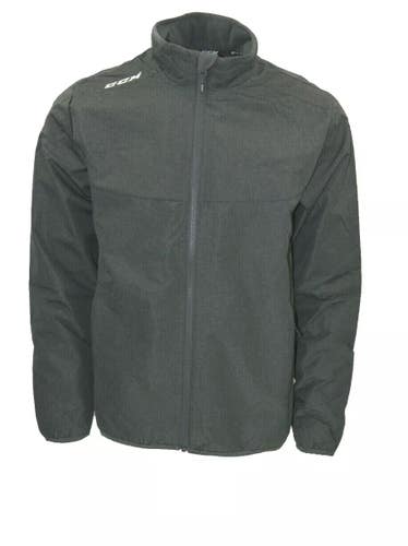 NEW CCM Skate Suit Jacket, Dark Grey Heathered, Sr XXL