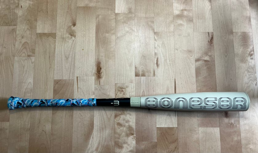 #2 Rated Hardly Used 2024 Warstic BBCOR Certified Hybrid 28 oz 31" Bonesaber Bat