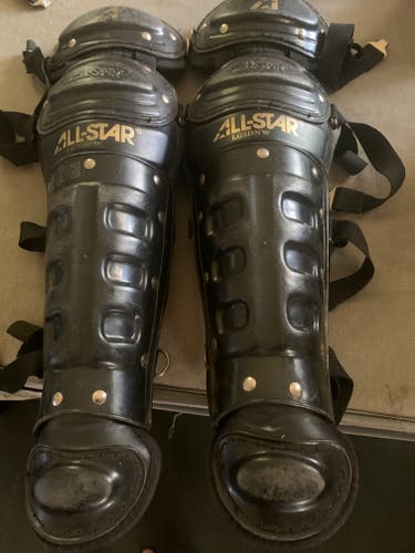 Used All Star LG3NDW Catchers Leg Guards