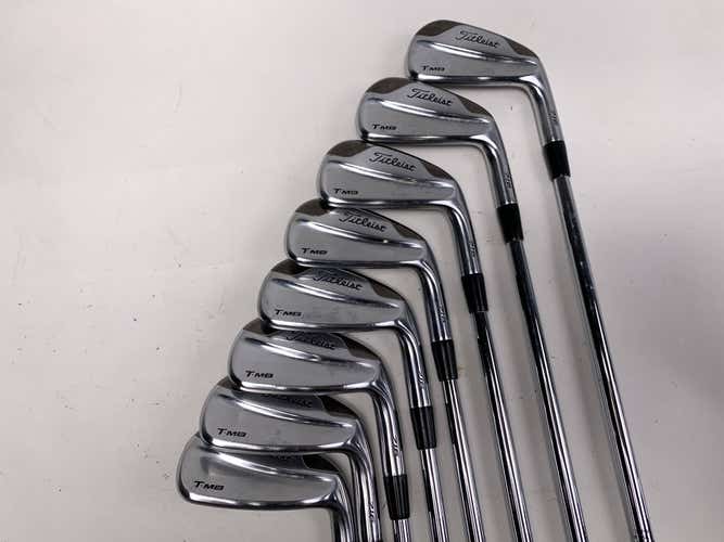 Titleist 716 T-MB Iron Set 4-PW+AW True Temper Dynamic Gold S300 AMT Stiff RH