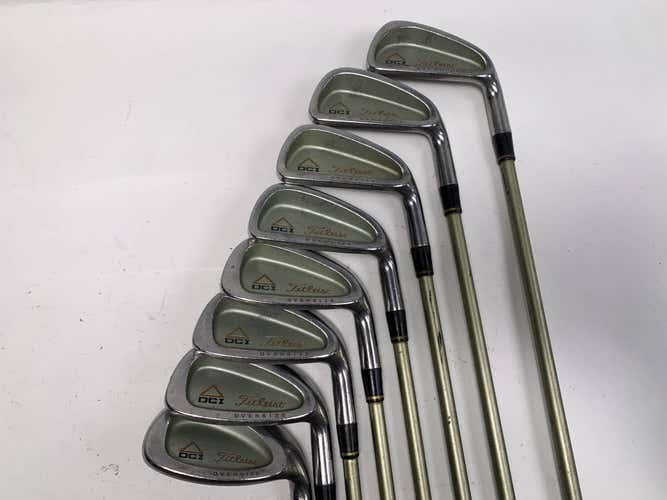 Titleist DCI Gold Overszie + Iron Set 4-PW+SW Aldila Tri-Spec Regular Mens RH