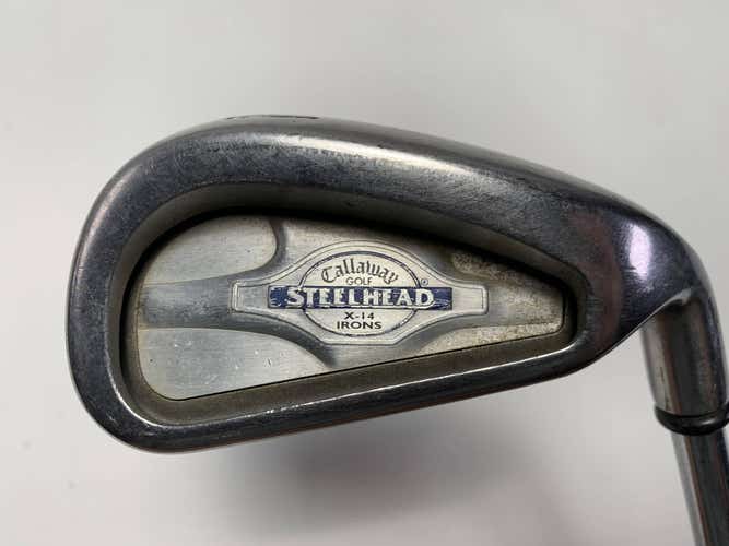 Callaway X-14 Single 6 Iron Regular Steel Mens RH