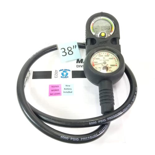 US Divers / Aqua Lung Matrix Pivot 3 Gauge Console Scuba Dive Diving Computer