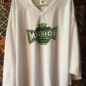 Used Goalie cut Chicago Mission Practice Jersey