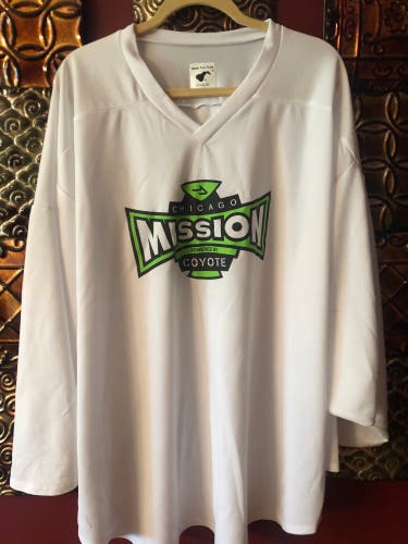 Used Goalie cut Chicago Mission Practice Jersey