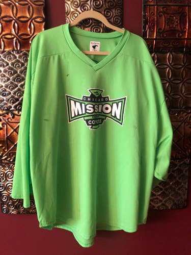 Used Goalie Cut Chicago Mission Jersey