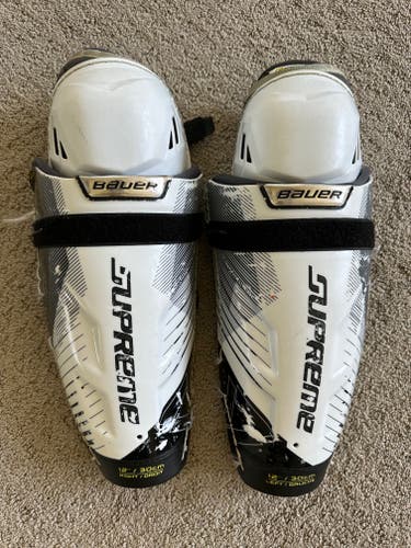 Used Senior Bauer Supreme S170 12" Shin Pads