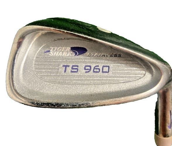 Tiger Shark Golf TS 960 9 Iron RH Ladies Low Kick Graphite 35" With Nice Grip