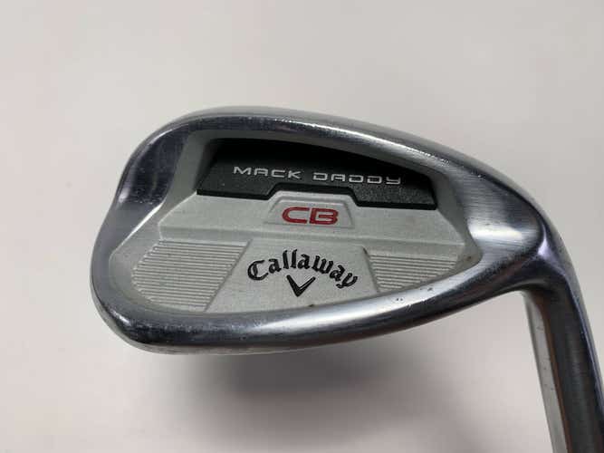 Callaway Mack Daddy CB Sand Wedge 56* 14 KBS Hi-Rev G Wedge Graphite Mens RH