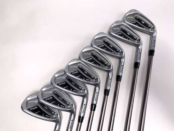 Ping i20 Iron Set 4-PW+GW Black Dot TFC 169 I Stiff Graphite Mens RH