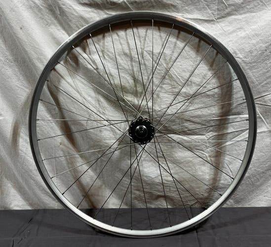 Mavic(?) 32-Spoke Silver Aluminum Bolt-On 700C Front Wheel GREAT Fast Shipping