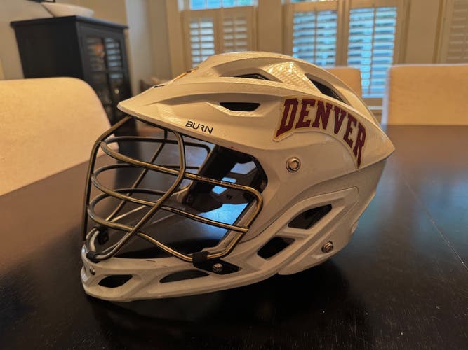 2019 Denver *Game Worn* Men’s Lacrosse Helmet