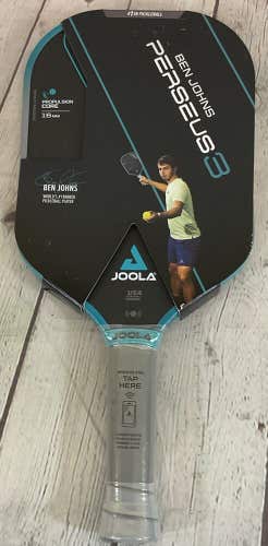 Joola Blue Gray Wrap Pickleball Paddle Ben Johns 16mm Propulsion Core Perseus 3