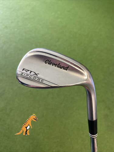 Used RH Cleveland RTX Zipcore 52.10* Gap Wedge Dynamic Gold Spinner Wedge Flex