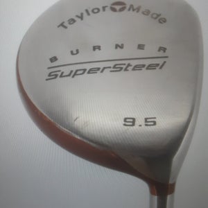 Used Men's TaylorMade Supersteel Burner Right Handed Driver 9.5 Loft